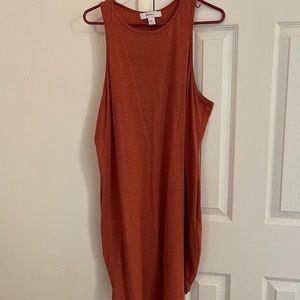 Racerback t shirt dress